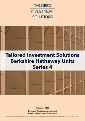 Tailored Investment Solutions Berkshire Hathaway Series 4 PDS